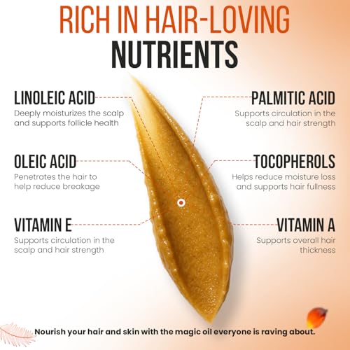 100% Pure Honduran Batana Oil (4oz / 113g) - Natural Hair Growth & Repair