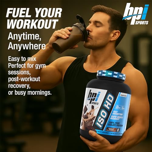 BPI Sports ISO HD Isolate Protein Chocolate Brownie - 69 Servings