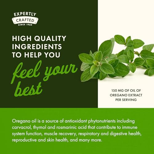 Swanson Oregano Oil 10:1 Ext 150 Mg 120 Softgels .