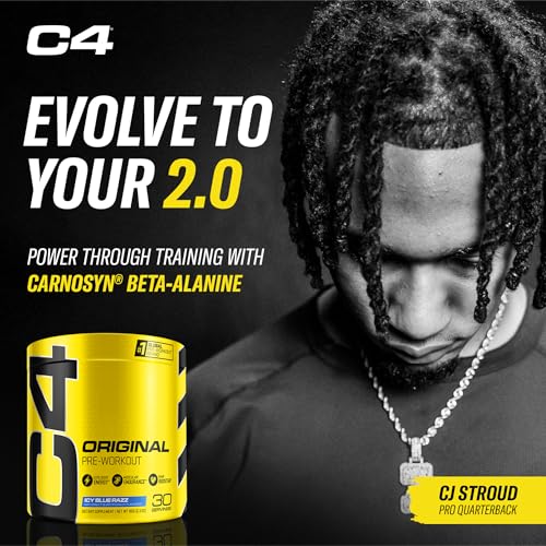 Cellucor C4 Original Explosive Pre-Workout - Icy Blue Razz (180g)