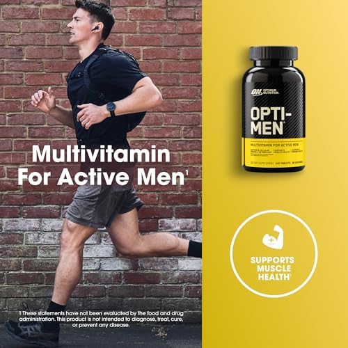 Optimum Nutrition, Opti-Men®, Multivitamin For Active Men, 240 Tablets