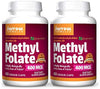 Jarrow Formulas Methyl Folate (5-MTHF) - 2 Packs - Cognitive & Heart Support