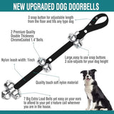 BluTree Premium Dog Doorbells for Potty Training - 7 Extra Large Adjustable Bells