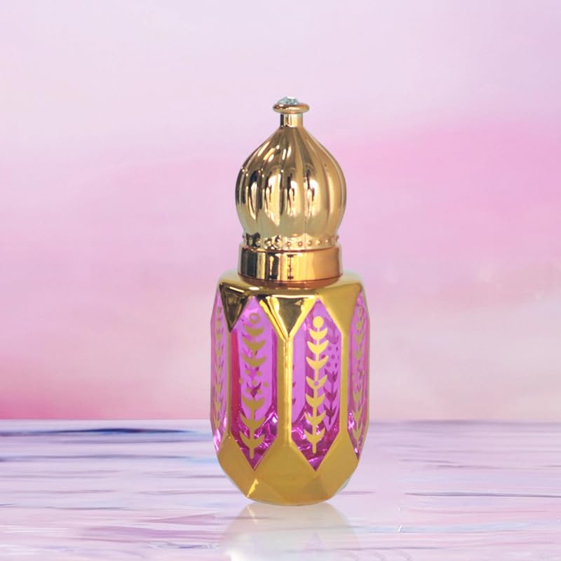Arabian Roll-On Perfume Oil for Women - Long-Lasting Rose, Apple & Ambergris Scent (10ml)