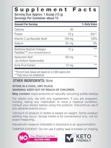 Neocell Derma Matrix Collagen Skin Complex - 6.46 oz for Radiant Skin