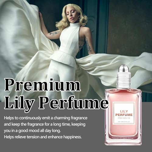 Goyazan Lily Premium Pheromone Perfume Oil for Women - Long-Lasting Floral Fragrance (15ml)