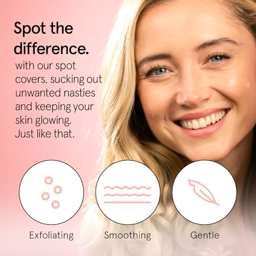 Grace & Stella Award-Winning Pore Strip - Hydrocolloid Acne Patches for Face, Invisible, 36 Count