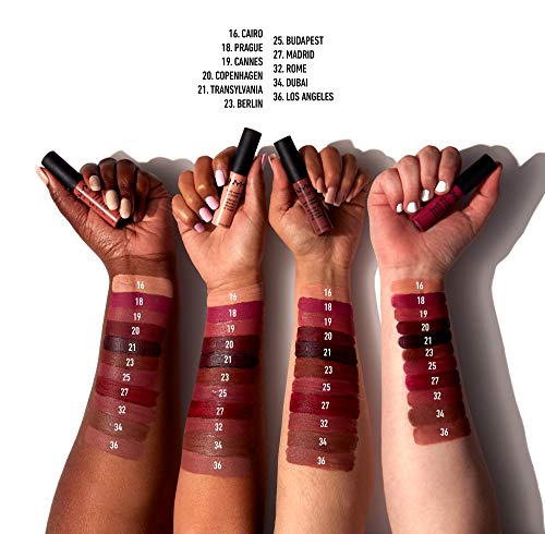 NYX Professional Makeup Soft Matte Lip Cream - Cairo (Matte Pure Nude) | Long-Lasting Liquid Lipstick