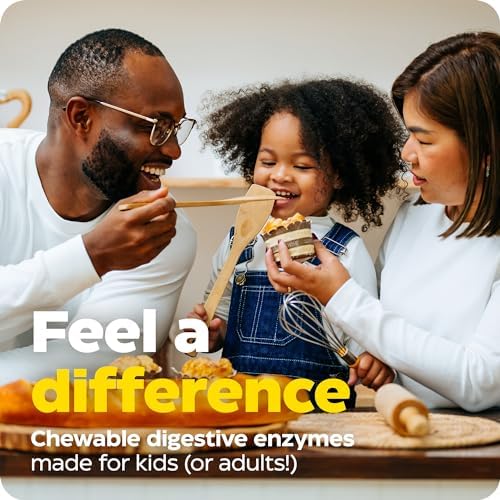 Enzymedica Kids Digest: Delicious Digestive Support for Children (90 Chewable Tablets)