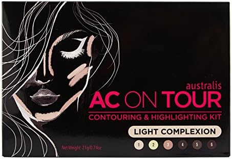 Australis aC On Tour Contour & Highlight Palette (Light)