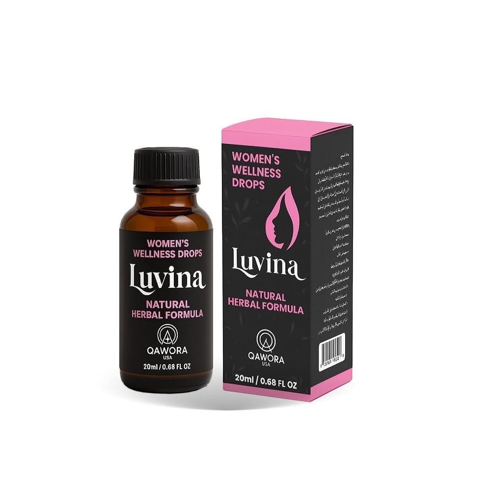 Luvina Women’s Herbal Support Drops - Feminine Comfort, Balance & Vitality (20ml)