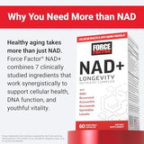 Force Factor NAD+ Cellular Health & Anti-Aging Supplement