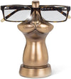 Abbott Collection Cat Face Eyeglass Holder - Bronze