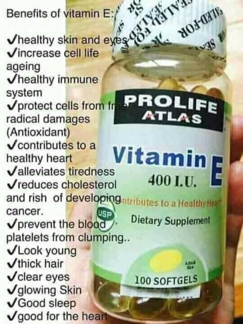 Prolife Atlas Vitamin E - Antioxidant Supplement