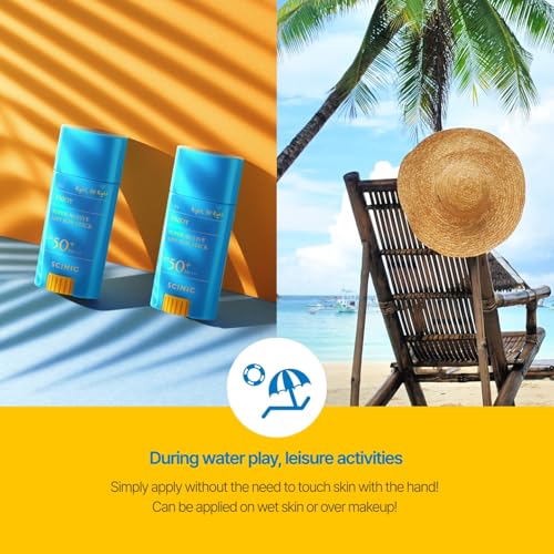 SCINIC Active Airy SunStick SPF50+ Korean Sunscreen for Face and Body