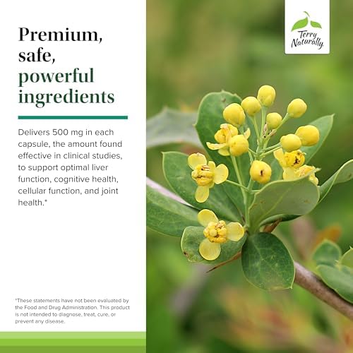 Terry Naturally Berberine - 60 Capsules | Joint Health Support
