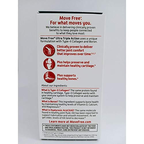 Move Free Schiff Ultra Triple Action Joint Supplement - 75 Tablets