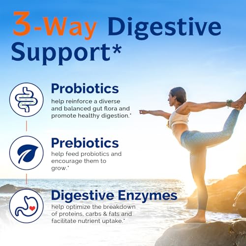 Innate Vitality 3-in-1 Probiotic – 120 Billion CFU with 34 Strains