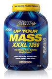 MHP Up Your Mass XXXL 1350 Mass Gainer - Milk Chocolate Flavor, 6lb Tub for Rapid Muscle Gain