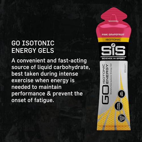 Science in Sport GO Isotonic Energy Gel - Pink Grapefruit (30 x 60ml)