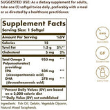 Solgar, Omega-3, EPA & DHA, Triple Strength, 950 mg, 50 Softgels