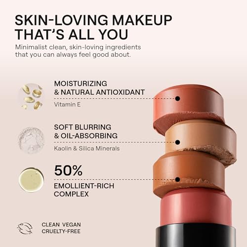Nudestix Nudies Matte Cream Bronzer - 3-in-1 Face, Eyes & Lips Colour (Sunkissed)