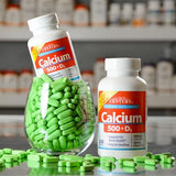 21st Century Calcium 500 with D3 Tablets - 400 Pieces
