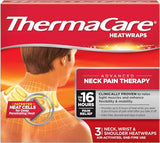 ThermaCare Air-Activated HeatWraps for Neck, Wrist & Shoulder - 3 Wraps, 7-Pack Bundle