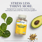 Solaray Timed-Release Mega B-Stress - 120 Vegetarian Capsules