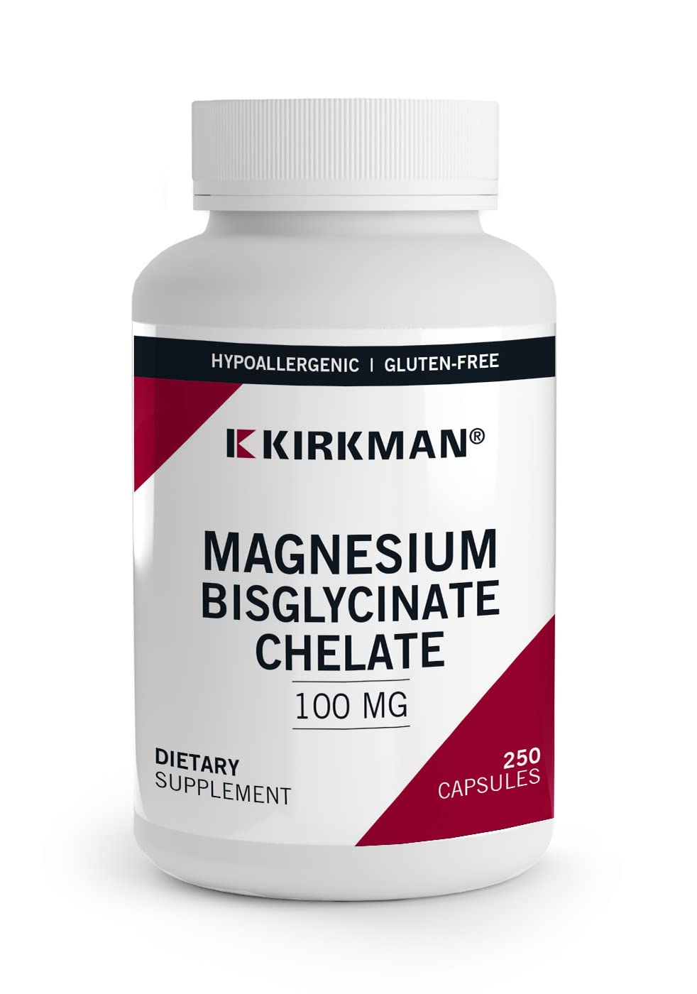 Kirkman Labs Magnesium Bisglycinate Chelate - Bio-Max Series, 250 Capsules