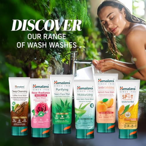 Himalaya Herbals Gentle Exfoliating Daily Face Wash 150ml | Natural Cleanser for Smooth Skin