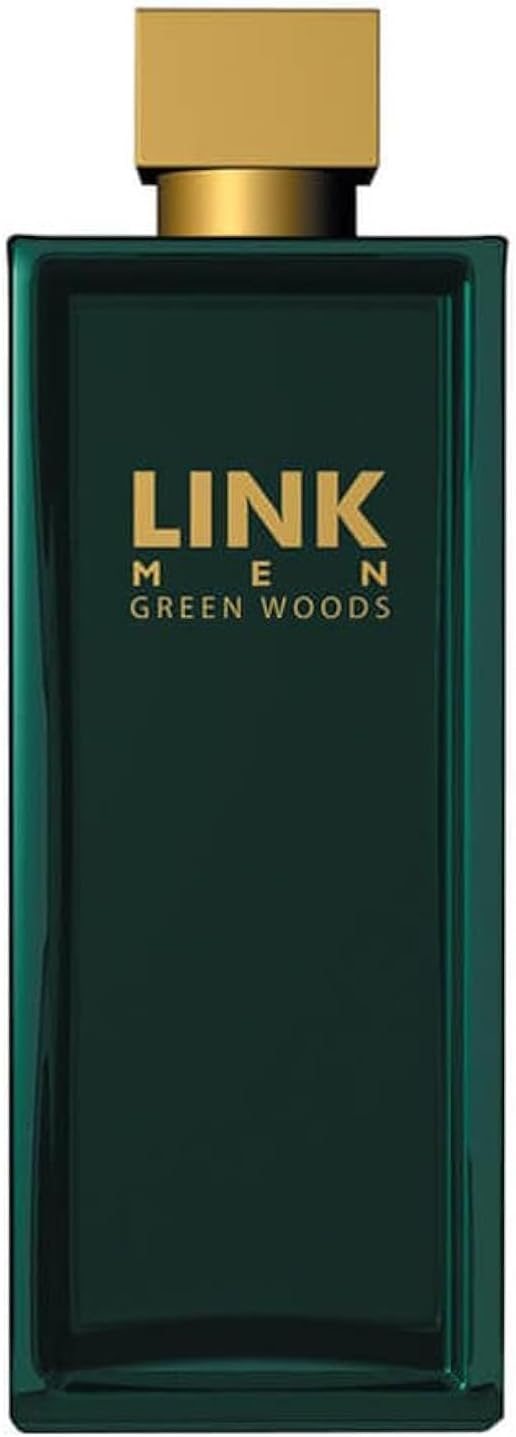 Deraah Link Green Woods EDP for Men - Fresh, Sophisticated, 200ml