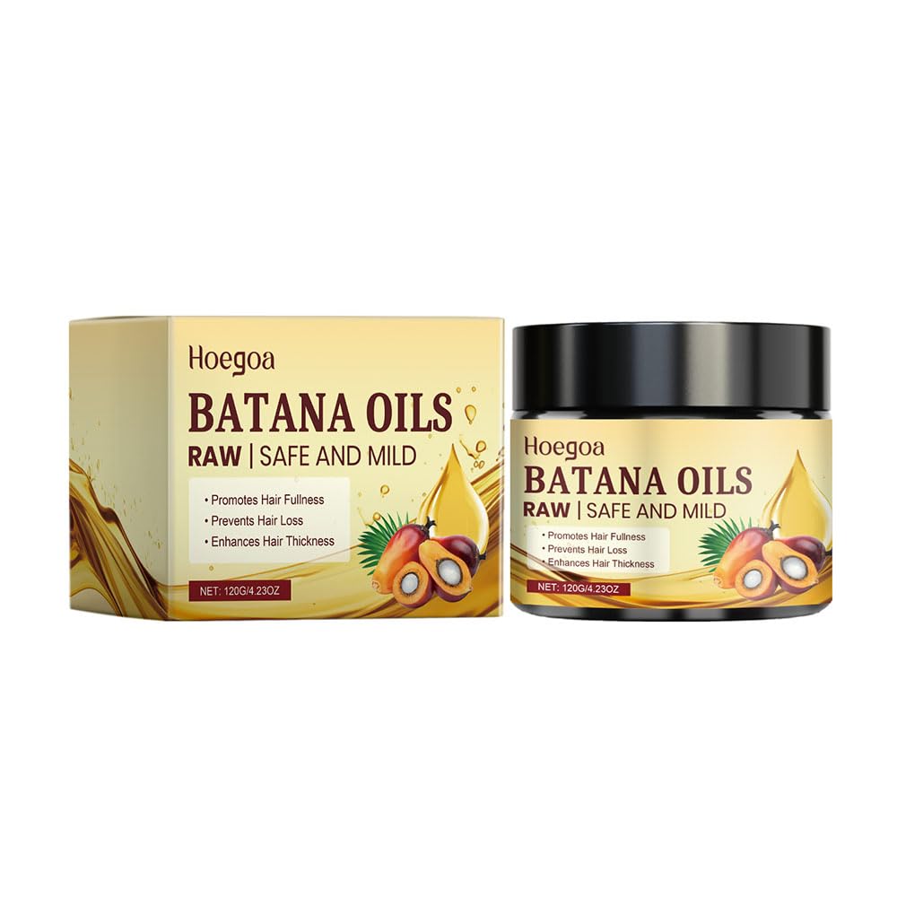 Organic Batana Oil Hair Growth Cream - 120g for Nourishment & Heat Protection