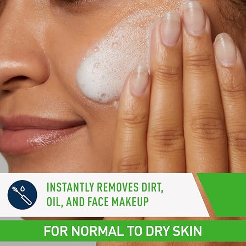 CeraVe Hydrating Cream-to-Foam Cleanser 19floz – Daily Makeup Remover and Face Wash with Hyaluronic Acid, Fragrance Free, Non-Comedogenic