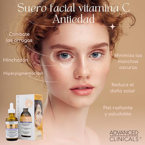 Advanced Clinicals Vitamin C Anti-Aging Serum - Brightening & Firming Serum
