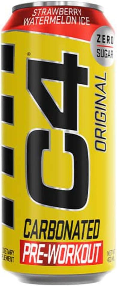 Cellucor C4 Original RTD Strawberry Watermelon Pre-Workout 12 Pack 16 Fl Oz Cans