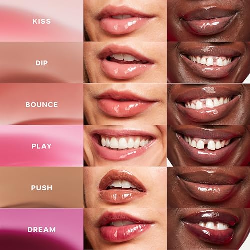 Saie Glossybounce™ Hydrating Lip Gloss - Kiss