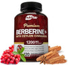 Nutriflair Premium Berberine Hcl 1200mg 120 Capsules Plus Pure True Ceylon Cinnamon Berberine Hci Root Supplements Pills Immune System Healthy Weight Management