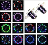 Bike Wheel Lights - Waterproof LED Spoke Lights with 30 Patterns