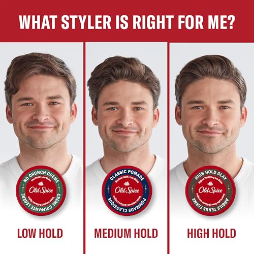 Old Spice Hair Styling Pomade for Men | 2.22 oz | Strong Hold