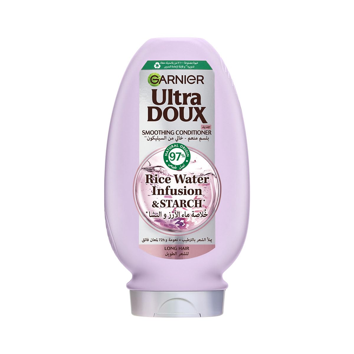 Garnier Ultra Doux Rice Water Conditioner - 360ml for Deep Nourishment