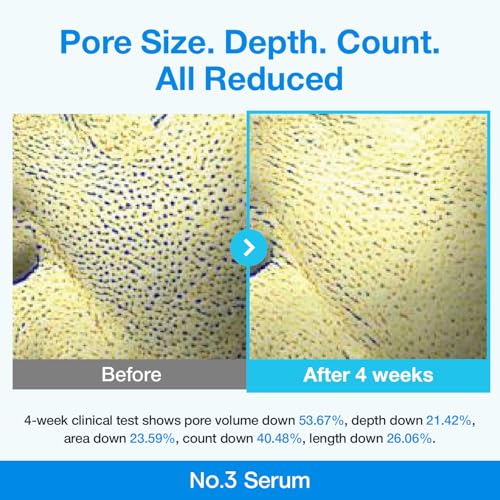 numbuzin No.3 Blue Retinol Pore Refining Serum – Gentle Anti-Aging BHA Serum