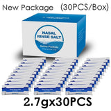 Nasal Wash Salt Refill Mix for Allergy Relief - 30 Packs (1 Box)