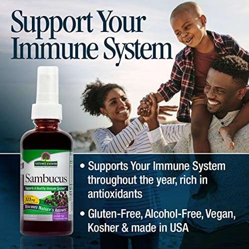 Nature's Answer Sambucus Black Elderberry Spray - 2 fl oz