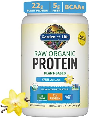 Garden of Life, RAW Organic Protein, Vanilla, 1 lb 7.28 oz (660 g)