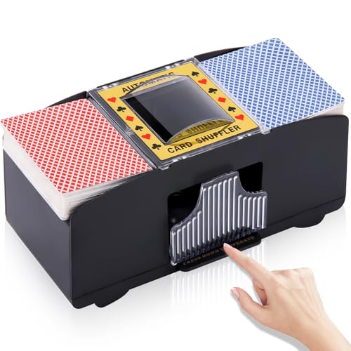Unniweei Electric Automatic Card Shuffler (Up to 6 Decks)