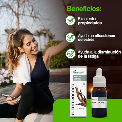 Soria Natural Eleuterococcus Extract (50ml) | Combat Fatigue & Boost Vitality