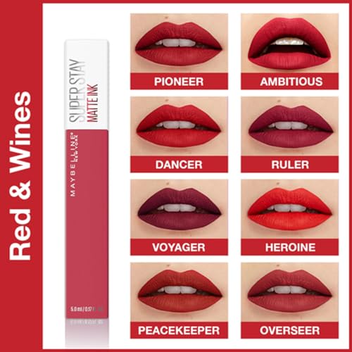 Maybelline SuperStay Matte Ink Liquid Lipstick - 120 Artist | 16H Wear, Transfer-Proof, Highly Pigmented