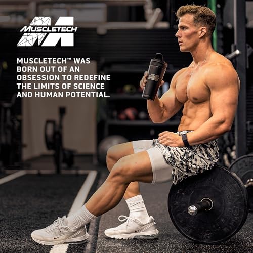 MuscleTech Testosterone Booster for Men, AlphaTest - T-Boost Mens Supplement with Tribulus Terrestris & Boron - Daily Male Gym Workout Supplements for Muscle Growth, Stamina & Energy - 120 Pills