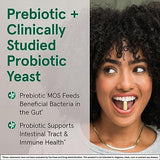 Jarrow Formulas Saccharomyces Boulardii & MOS - 5 Billion CFU, 90 Veggie Caps - Gut Health